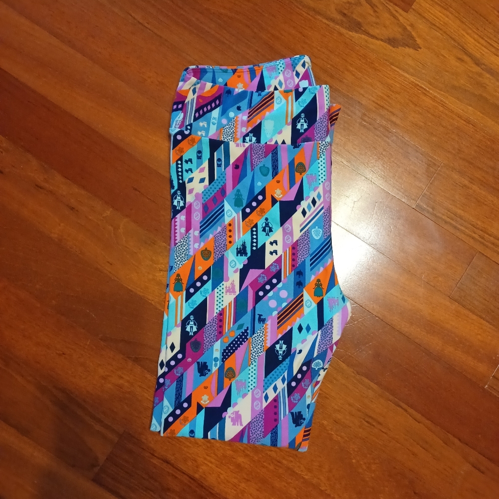 Lularoe Disney Princess Leggings Tall & Curvy